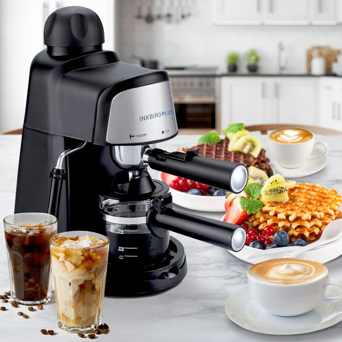 INKBIRDPLUS Automatic Expresso Machine Coffee Maker 800W 240ML