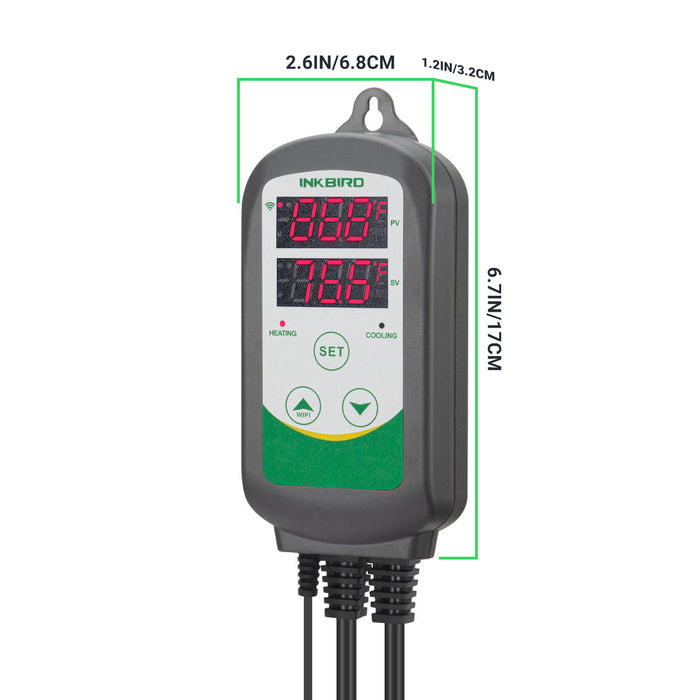 Digital Temperature Controller ITC-308 WIFI With Aquarium Probe