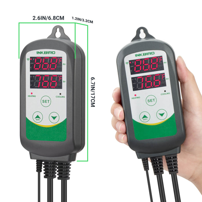 Digital Temperature Controller ITC-308 WIFI With Aquarium Probe