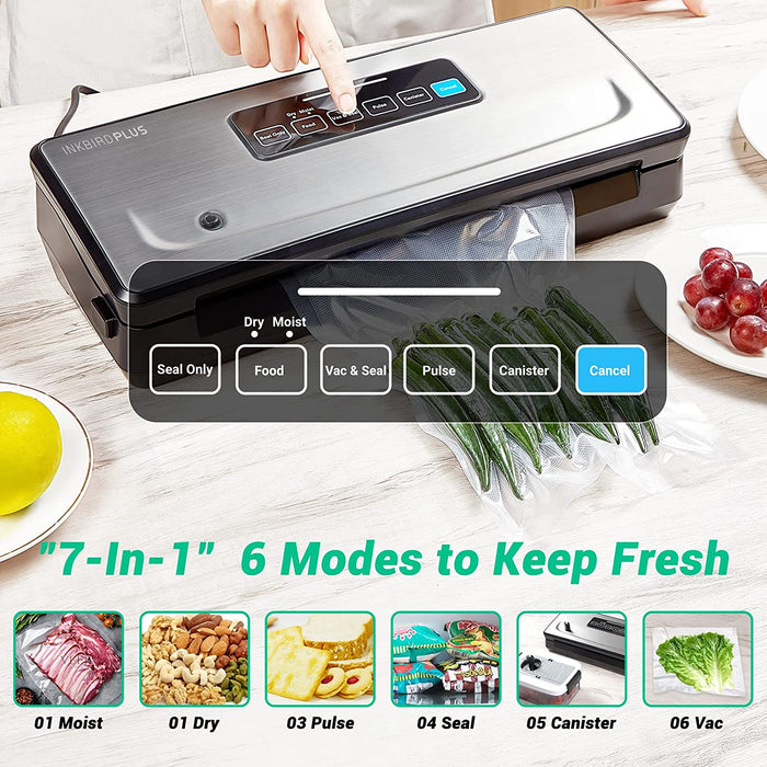 INKBIRD Auto Vacuum Sealer INK-VS02 with Starter Kits 240V