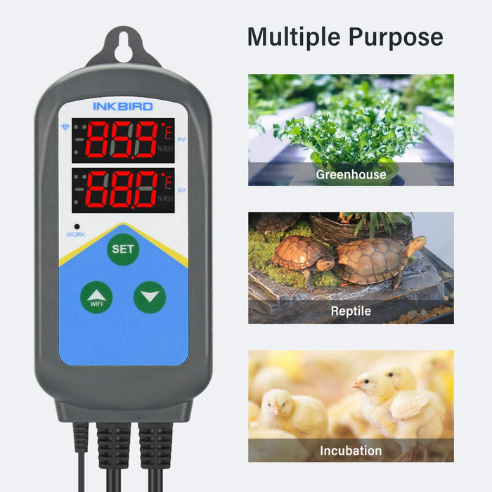 Wi-Fi Temperature Controller ITC-306T-WIFI