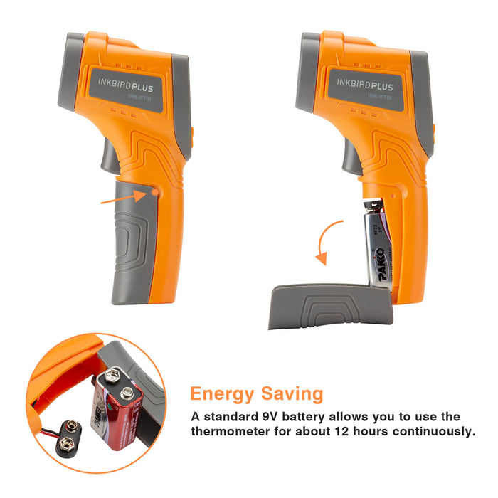Digital Temperature Gun Infrared Thermometer INK-IFT01