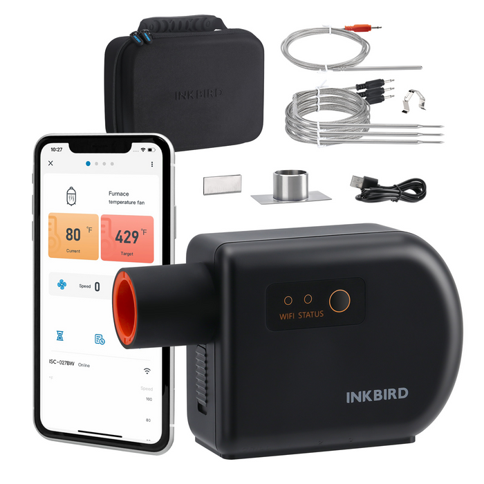 INKBIRD Wi-Fi Bluetooth Smoker Fan Controller ISC-027BW