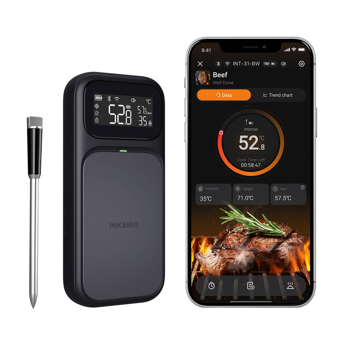 INKBIRD INT-31-BW Wireless Meat Thermometer