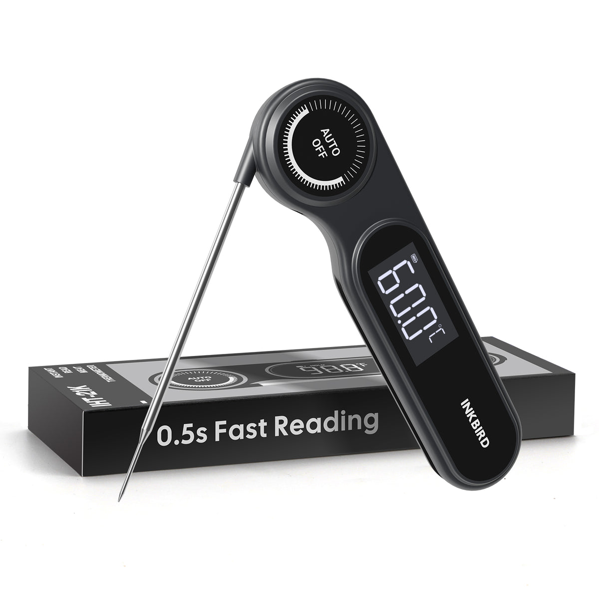 INKBIRD 0.5s Fast Reading Instant Read Meat Thermometer IHT-21K ...