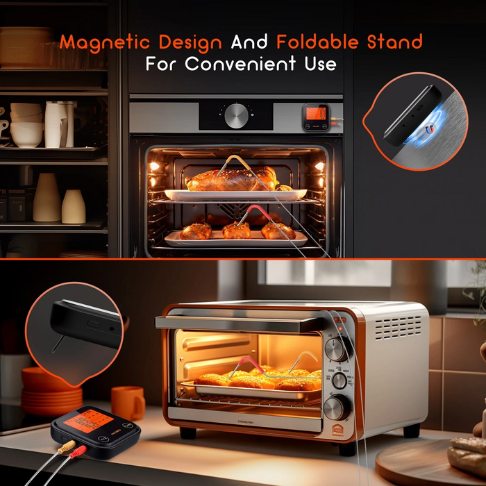 INKBIRD Bluetooth WiFi Meat Thermometer IDT-34E-BW