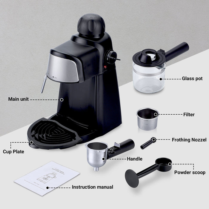 INKBIRDPLUS Automatic Expresso Machine Coffee Maker  800W 240ML