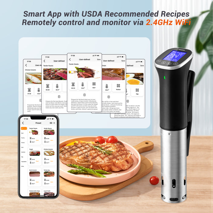INKBIRD Wifi Sous Vide Slow Cooker ISV-300W Waterproof