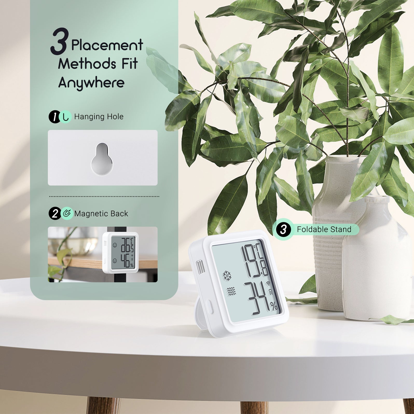 INKBIRD IBS-TH3 WLAN Thermometer Hygrometer - APP Steuerung Für Zuhause