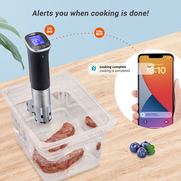 INKBIRD Wifi Sous Vide Slow Cooker ISV-300W Waterproof