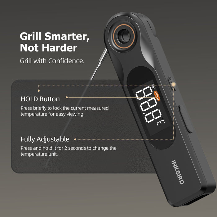 INKBIRD IHT-51K Dual-display Instant Read Food Thermometer