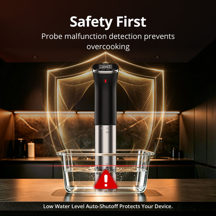 INKBIRD 5G/2.4G WiFi Bluetooth Smart Sous Vide Machine Slow Cooker ISV-301W IPX7 Waterproof