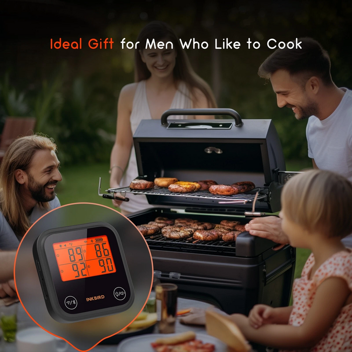 INKBIRD Bluetooth WiFi Meat Thermometer IDT-34E-BW