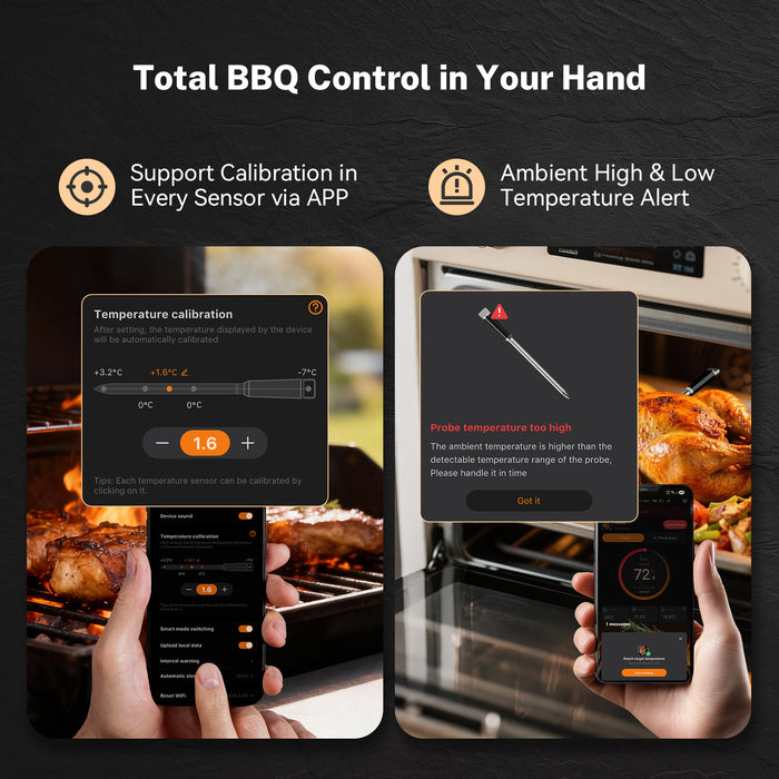 INKBIRD INT-31-BW Wireless Meat Thermometer