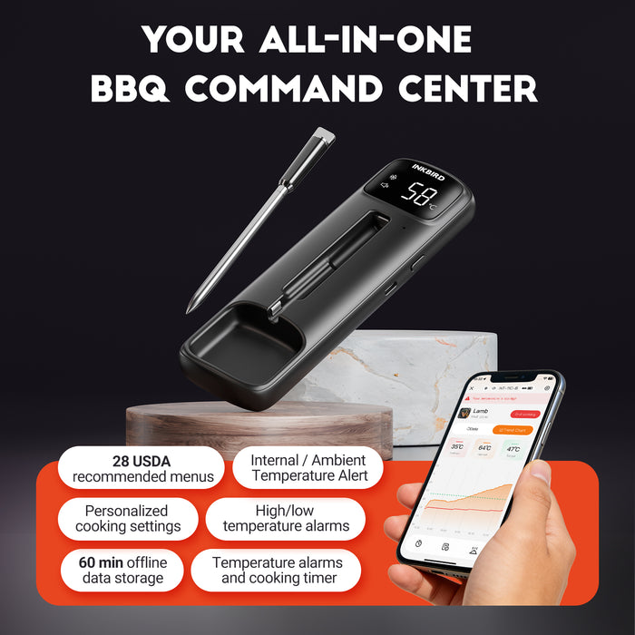 INKBIRD Bluetooth Wireless Meat Thermometer INT-11C-B