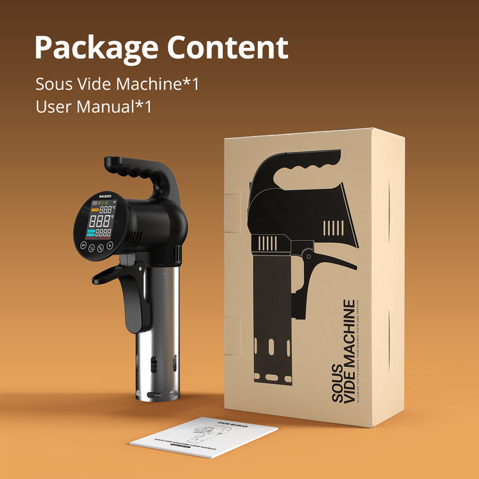 INKBIRD SSV-102-W WiFi Sous Vide Cooker 1000W Handheld Portable Sous Vide Machine