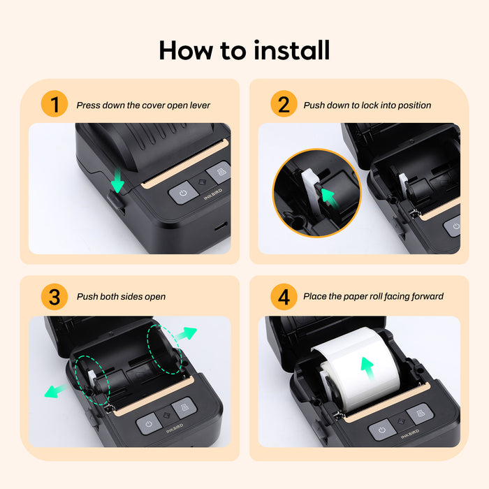 INKBIRD N20 Bluetooth Portable Label Maker Machine