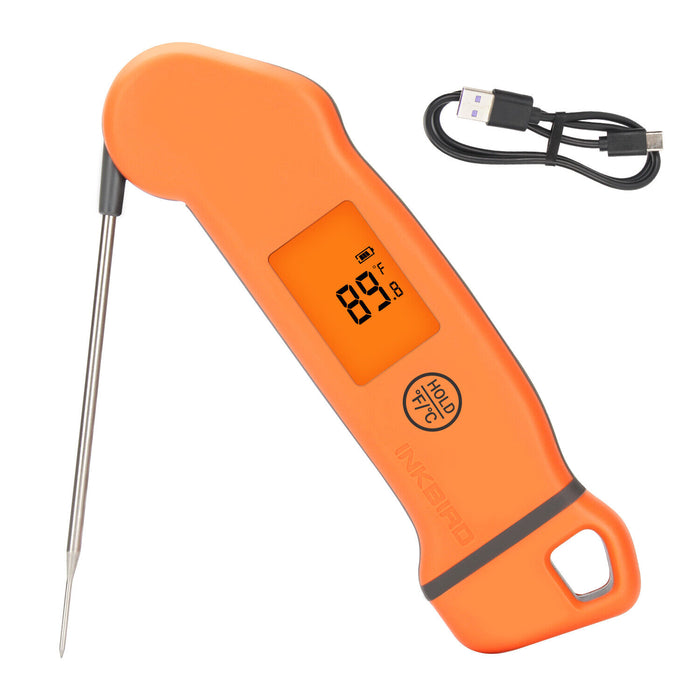 INKBIRD Instant Read BBQ Thermometer IHT-1S + Storage Case