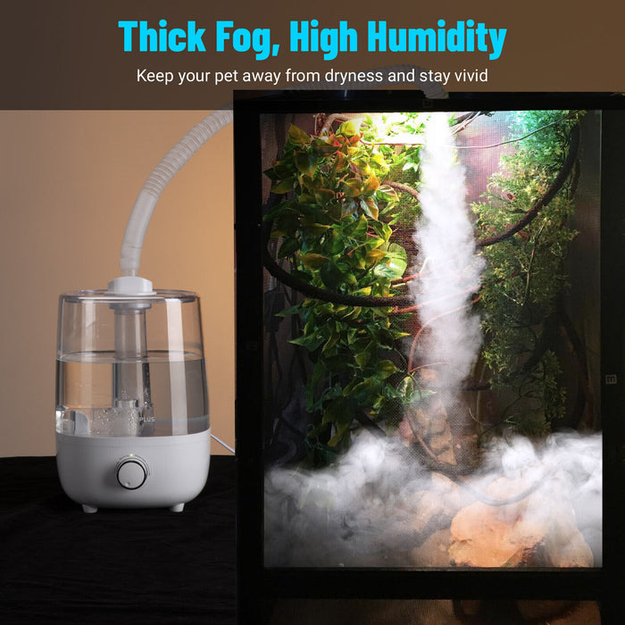 INKBIRDPLUS Reptile Humidifier Fogger with 4L Water Tank