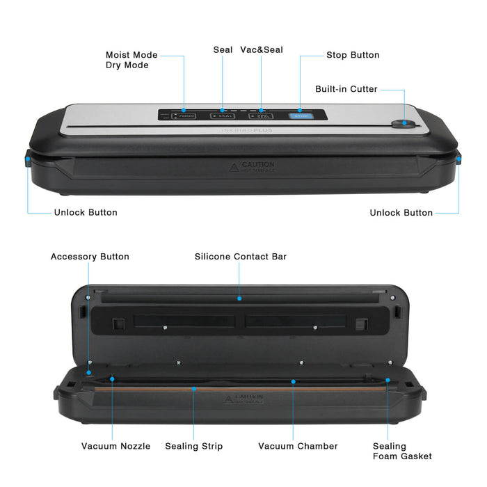 INKBIRD Auto Vacuum Food Sealer INK-VS01 240V