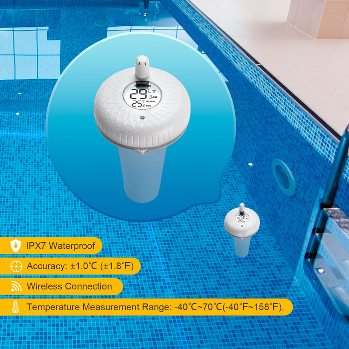 Wireless Pool Thermometer Set IBS-P01R