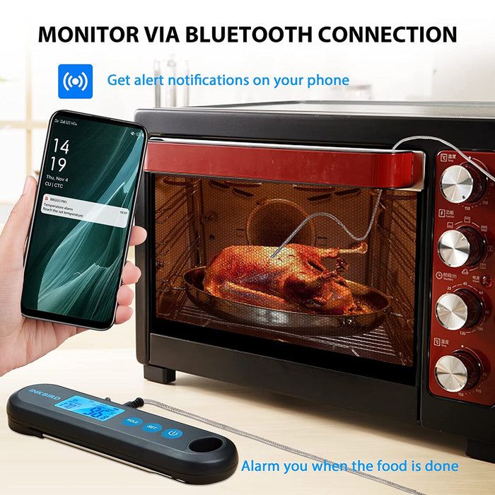 INKBIRD Bluetooth Food Thermometer IHT-2PB Dual Probes