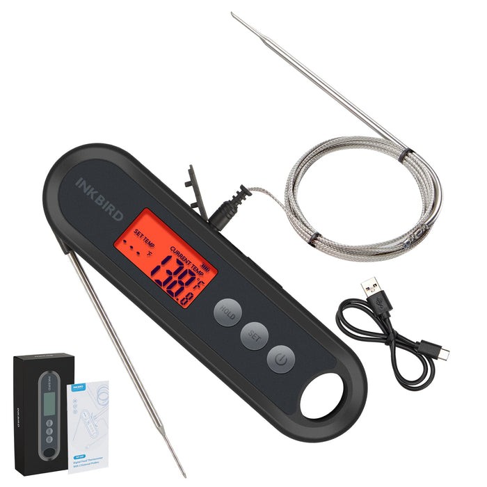Instant Read Food Thermometer IHT-2XP with External Probes