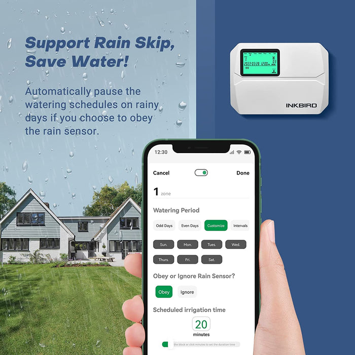 Wifi Sprinkler Controller Smart Irrigation Control IIC-800-WIFI