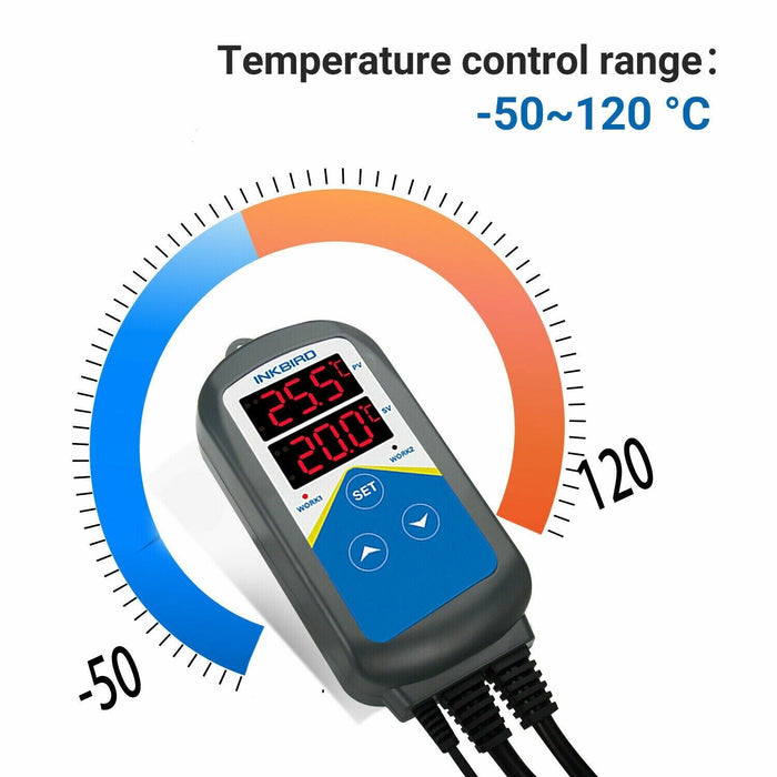 Digital Temperature Controller ITC-306T 240V